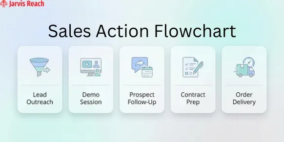 sales action flowchart