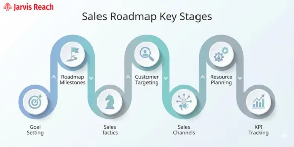 sales roadmap key stages