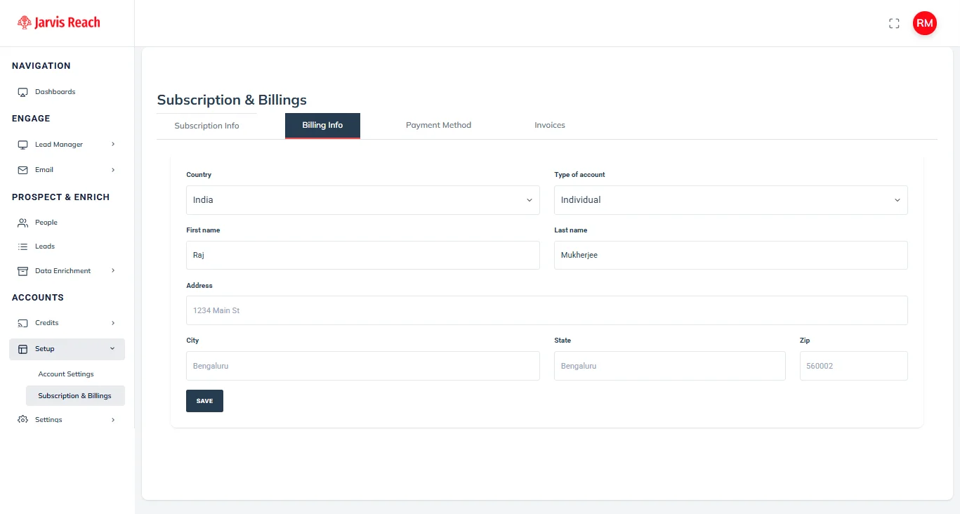 subscription billing